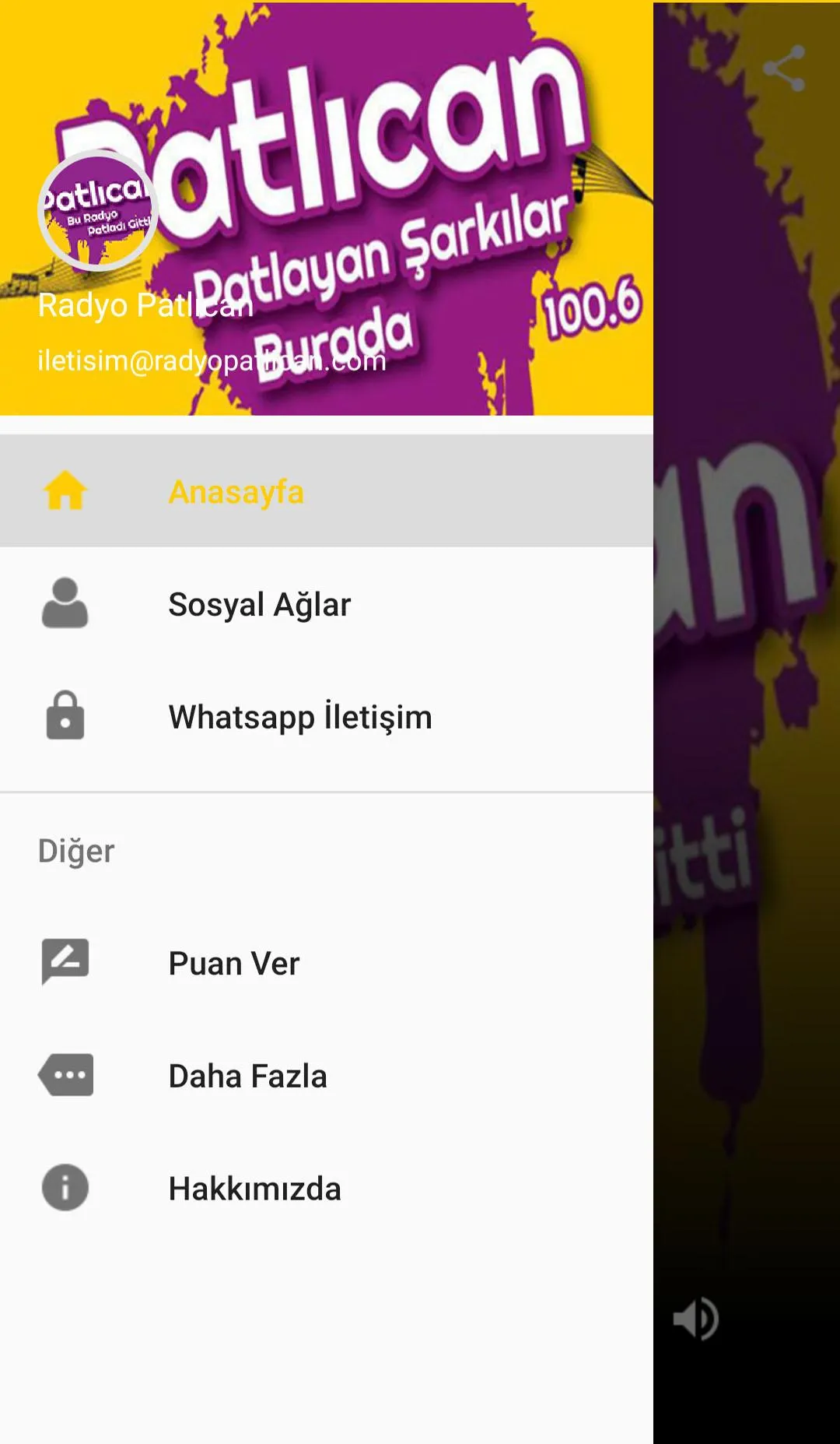 Radyo Patlıcan | Indus Appstore | Screenshot