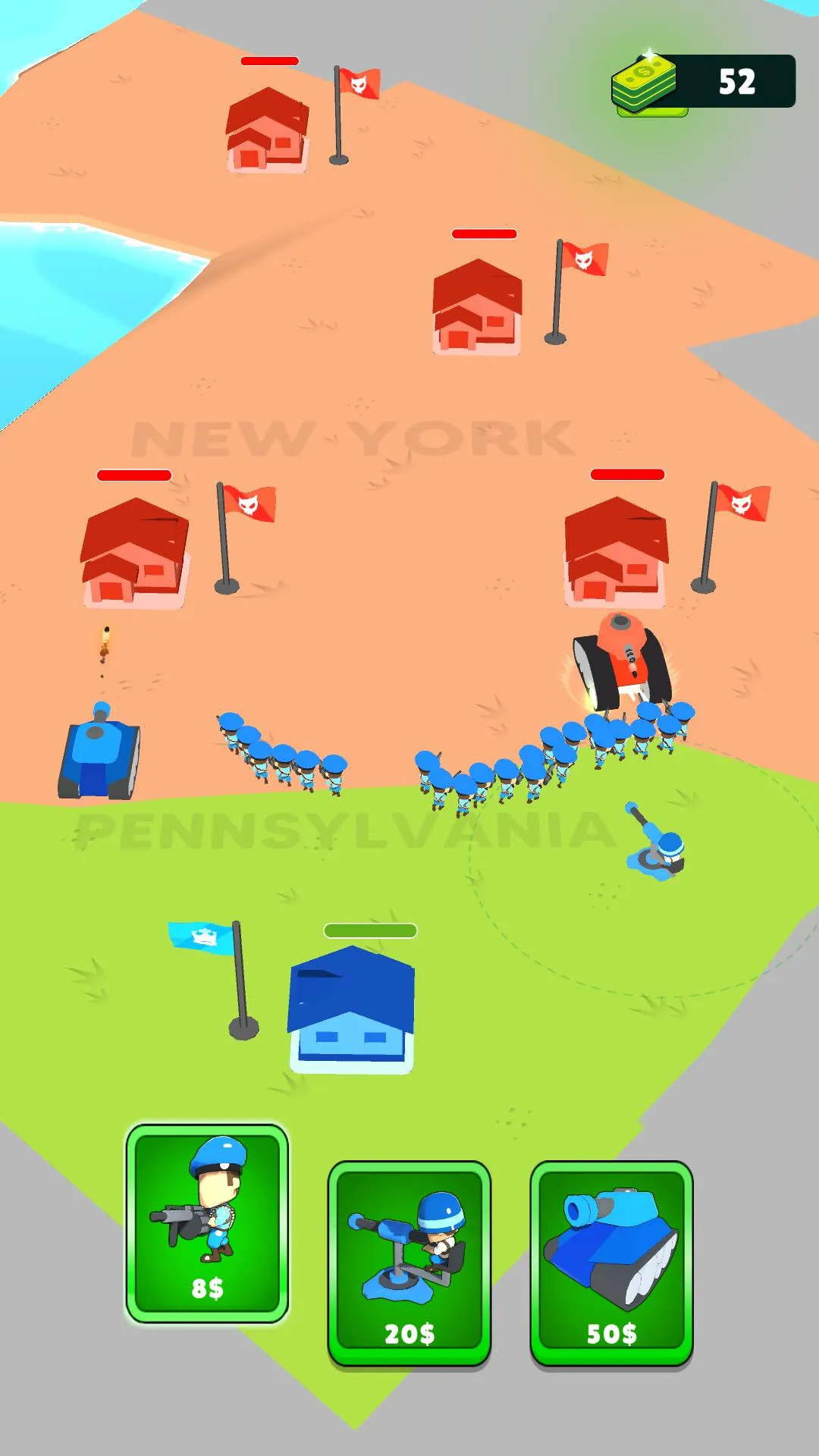 Draw Army: 3D Battle Simulator | Indus Appstore | Screenshot