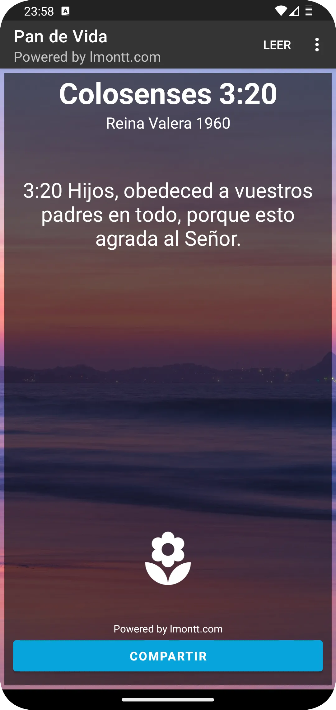 Pan de Vida con Widget. | Indus Appstore | Screenshot