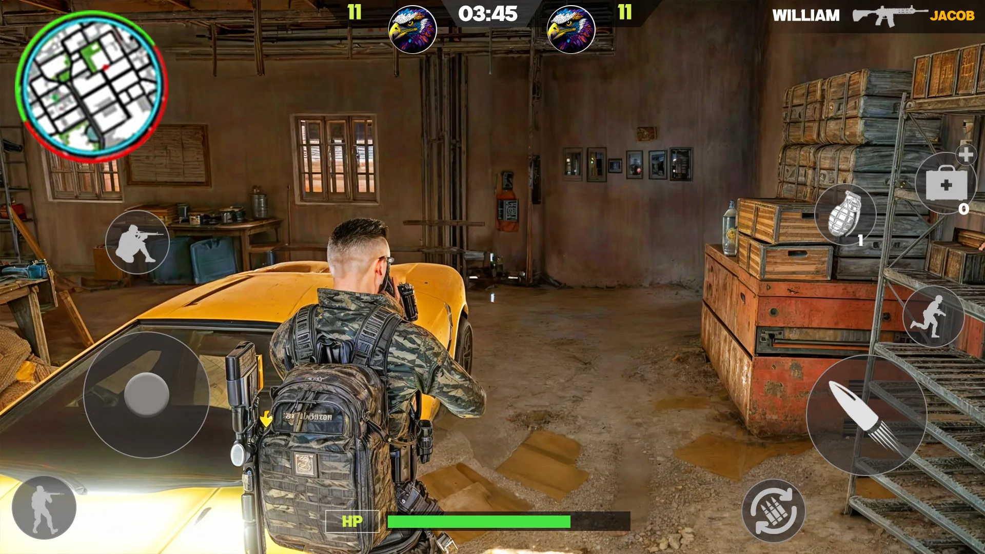 Enemy Strike Soldier Games | Indus Appstore | Screenshot