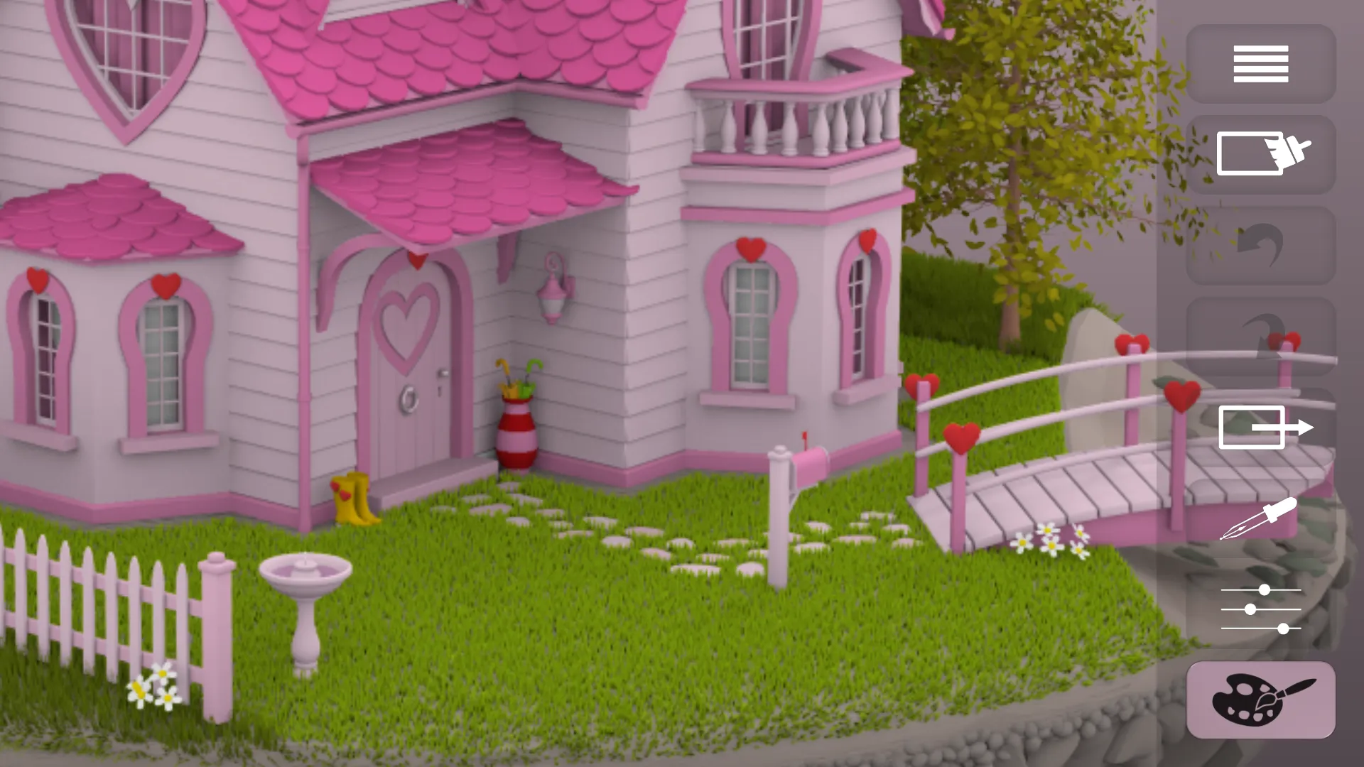 Coloring 3D - Lovely Homes | Indus Appstore | Screenshot