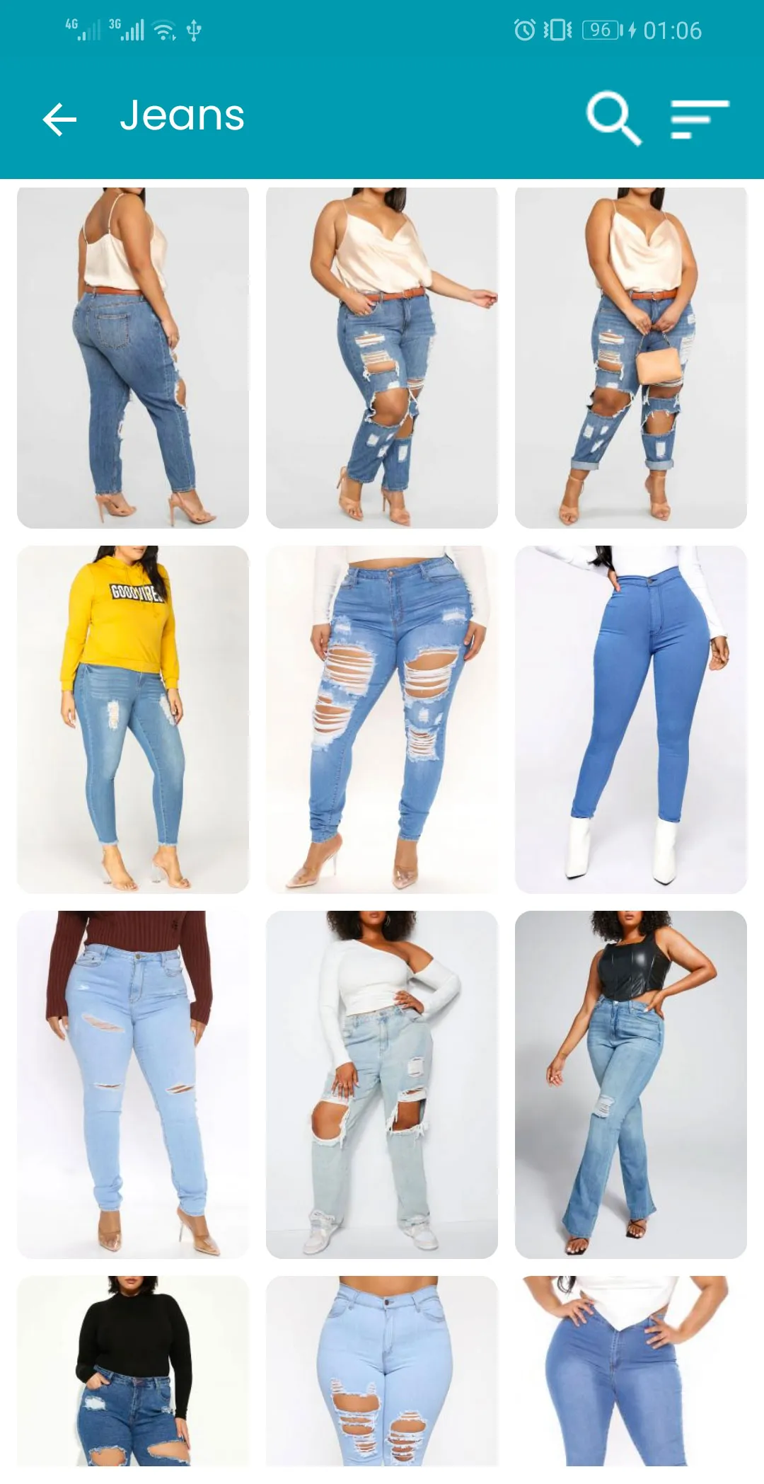 Plus size jeans for women | Indus Appstore | Screenshot