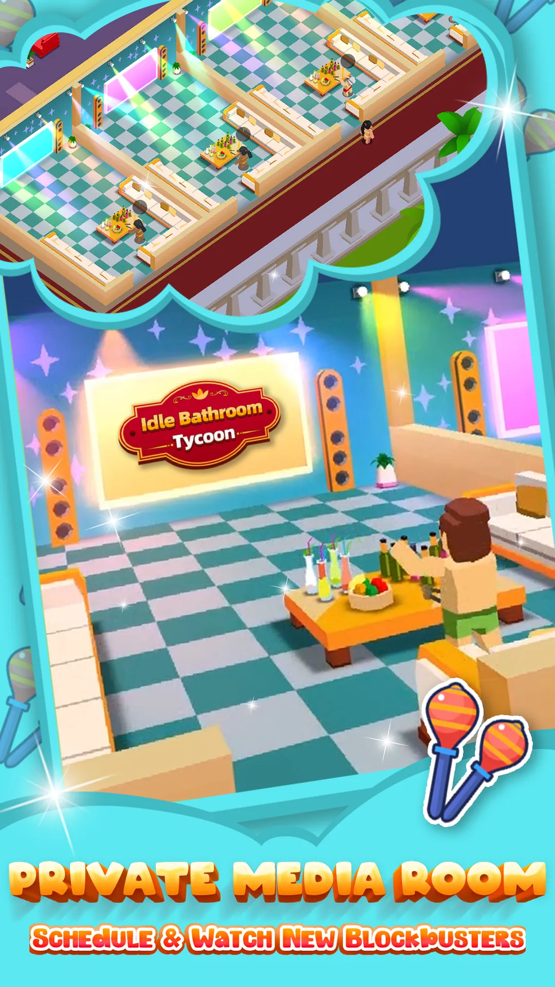 Idle Bathroom Tycoon | Indus Appstore | Screenshot