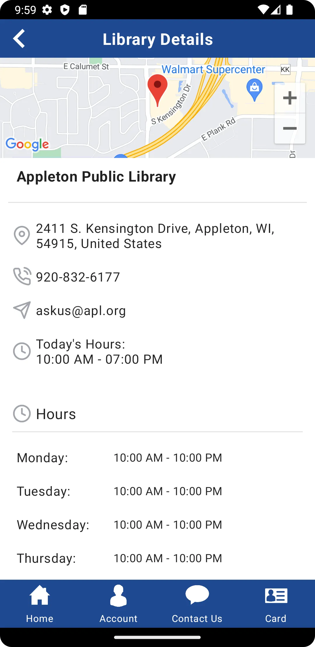 Appleton Public Library | Indus Appstore | Screenshot