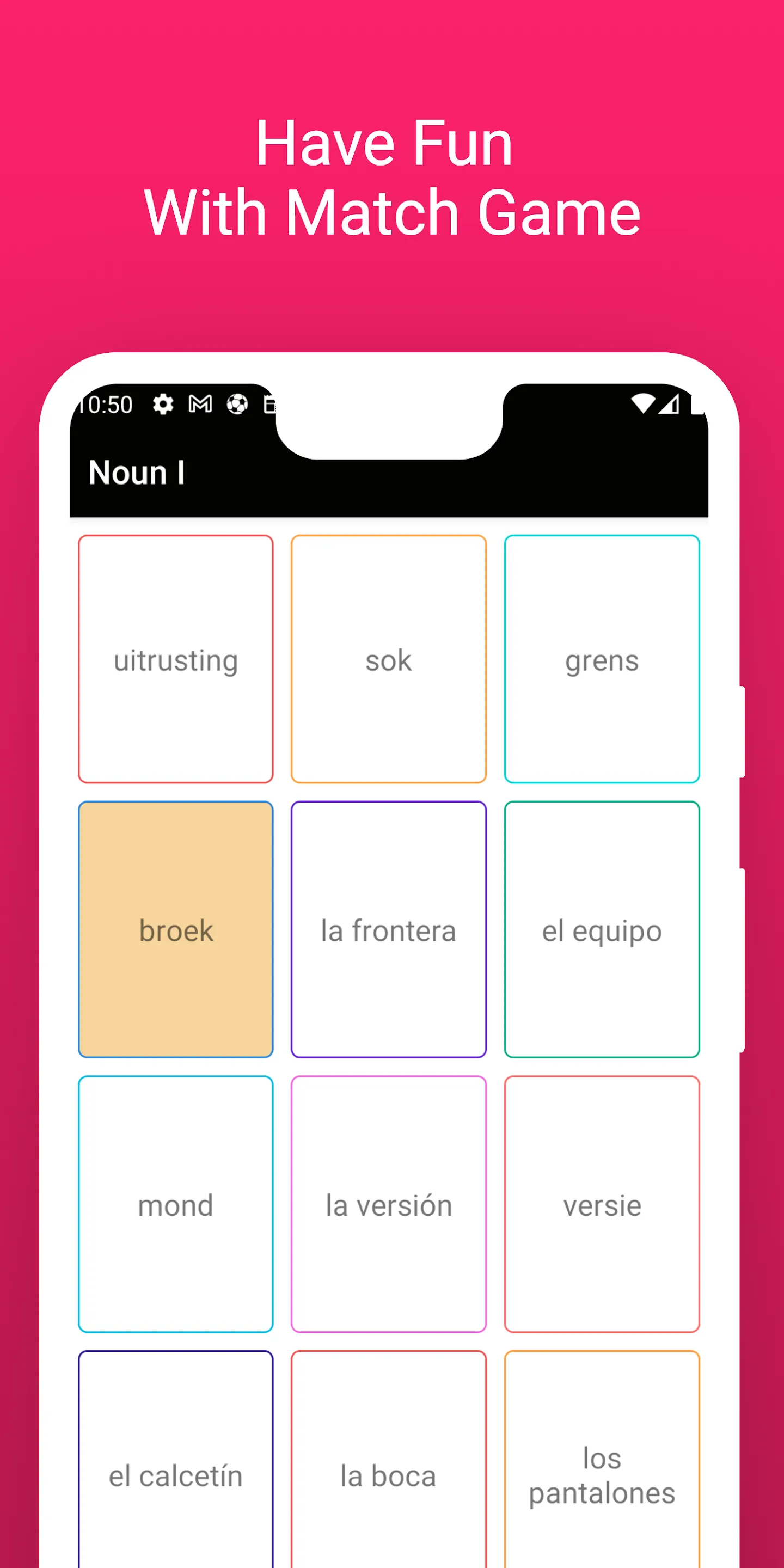 Practice Dutch Spanish Words | Indus Appstore | Screenshot