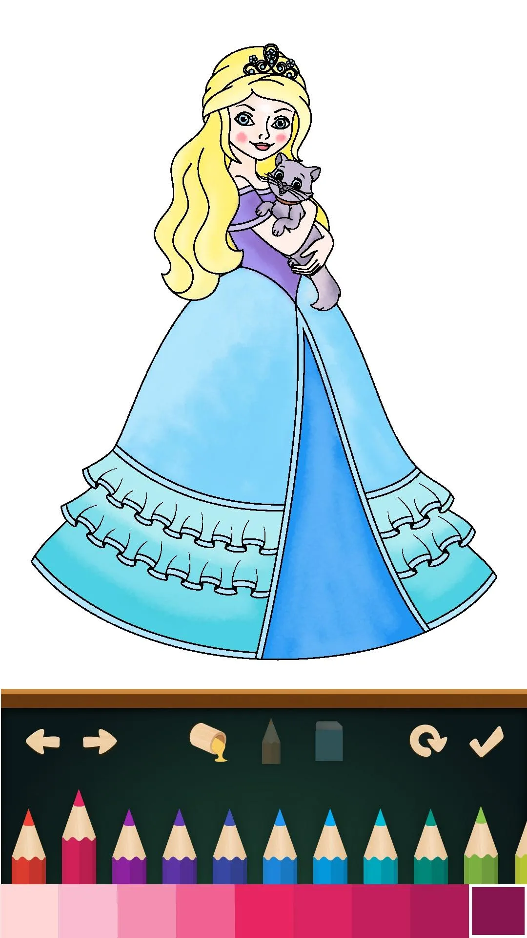 Princess Coloring Books | Indus Appstore | Screenshot