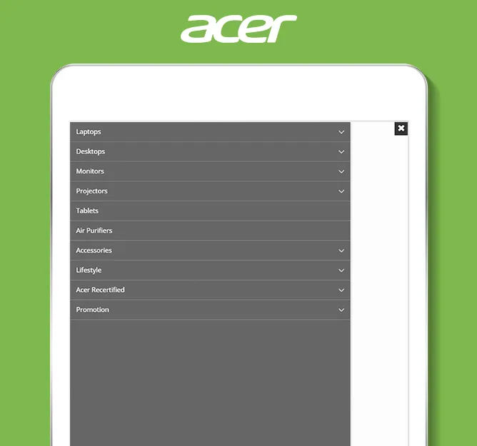 Acer India Online Store | Indus Appstore | Screenshot