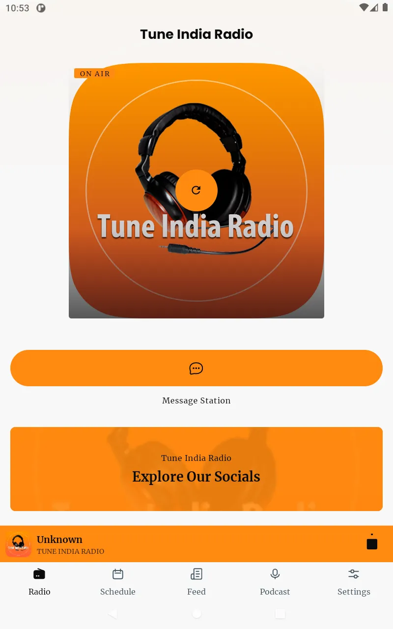 Tune India Radio: Hindi Radio | Indus Appstore | Screenshot