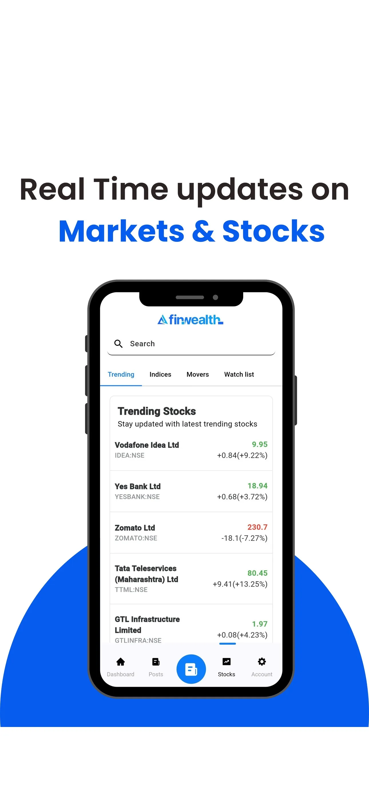 Finwealth | News in 60 words | Indus Appstore | Screenshot