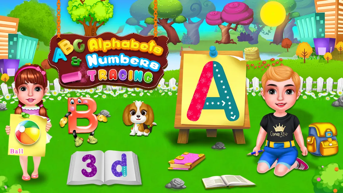 ABC Alphabets & Numbers Tracin | Indus Appstore | Screenshot