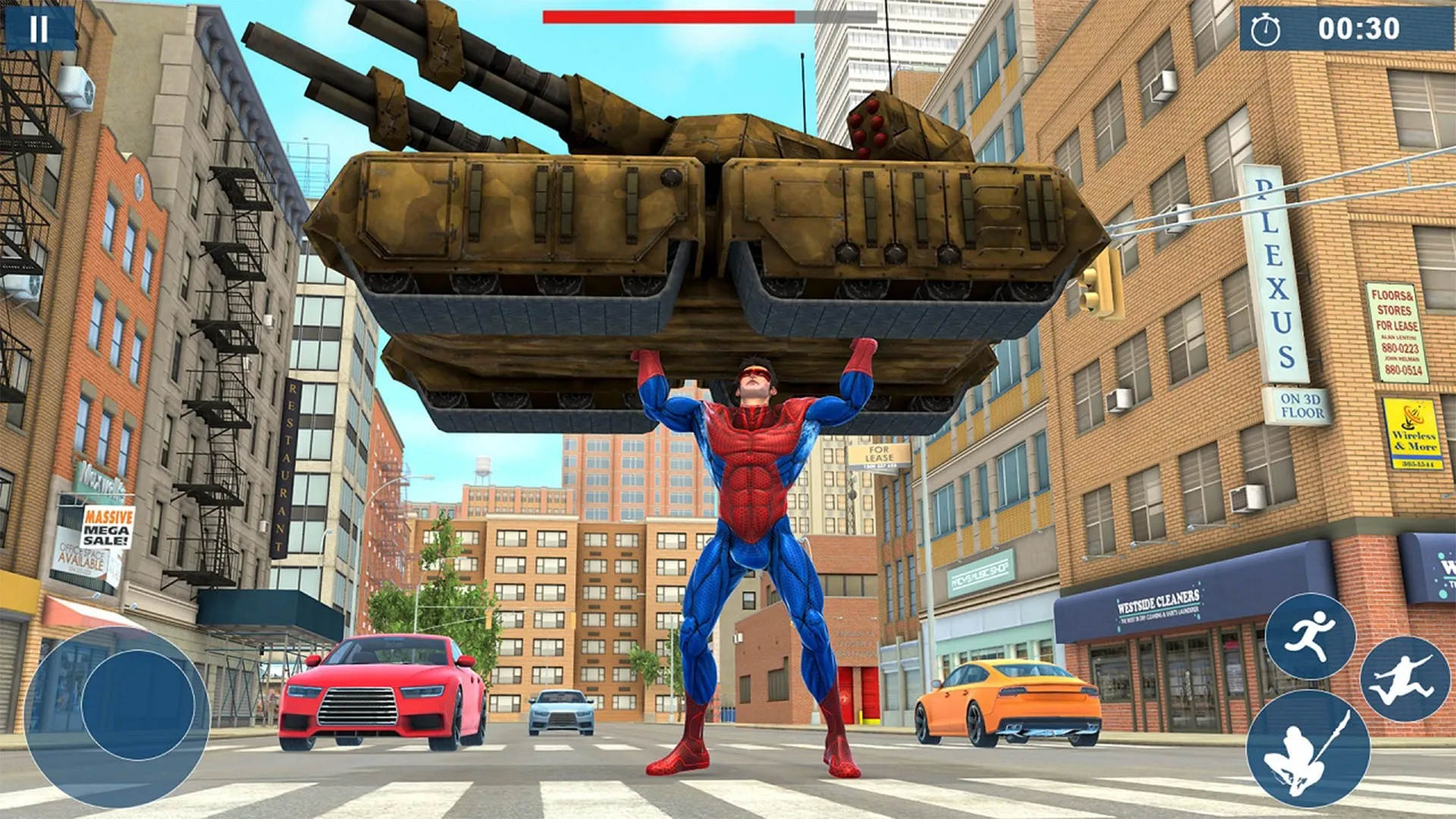 Flying Spider Hero City Rescue | Indus Appstore | Screenshot