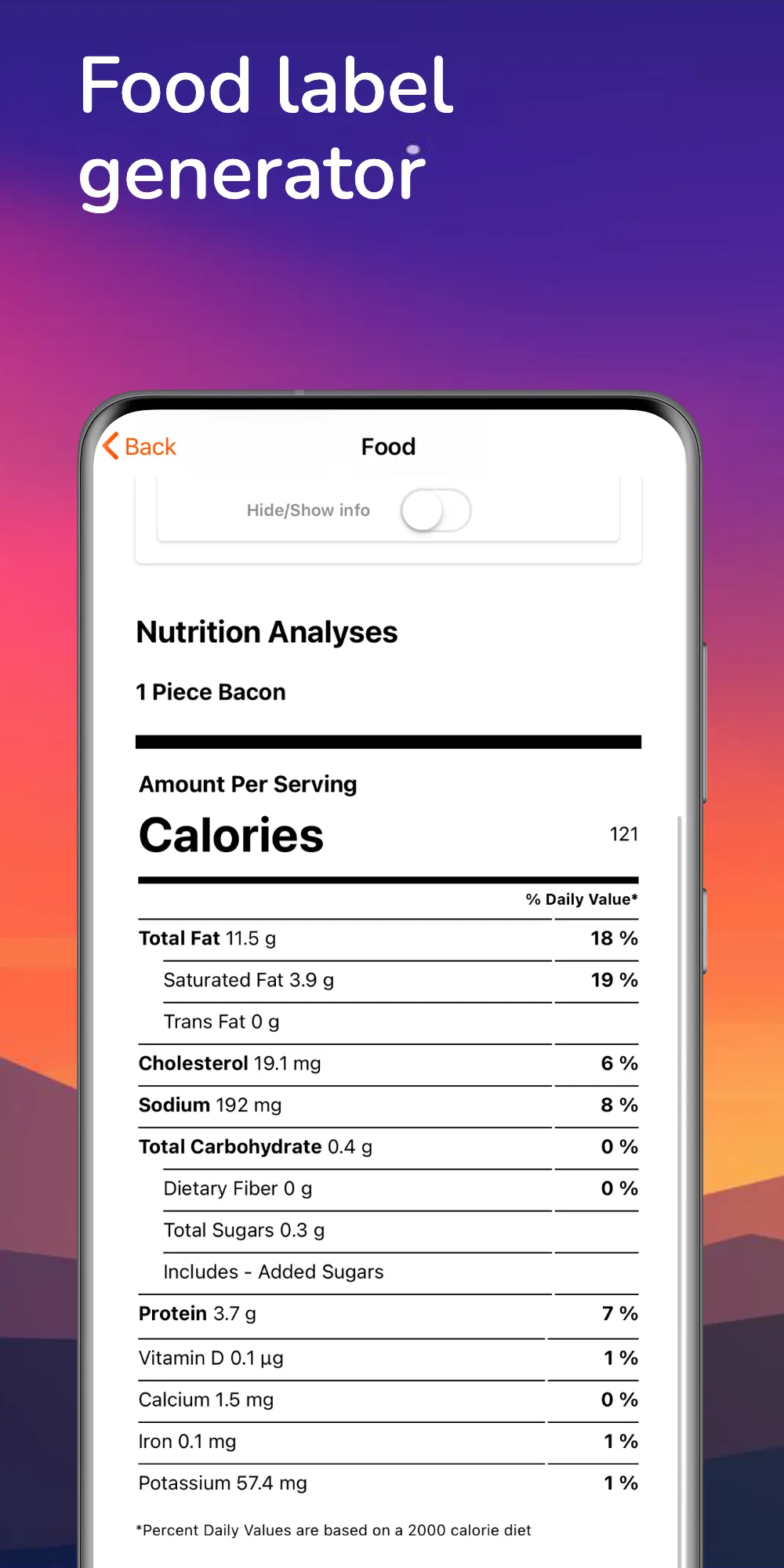 Carb Tracker: My Keto | Indus Appstore | Screenshot