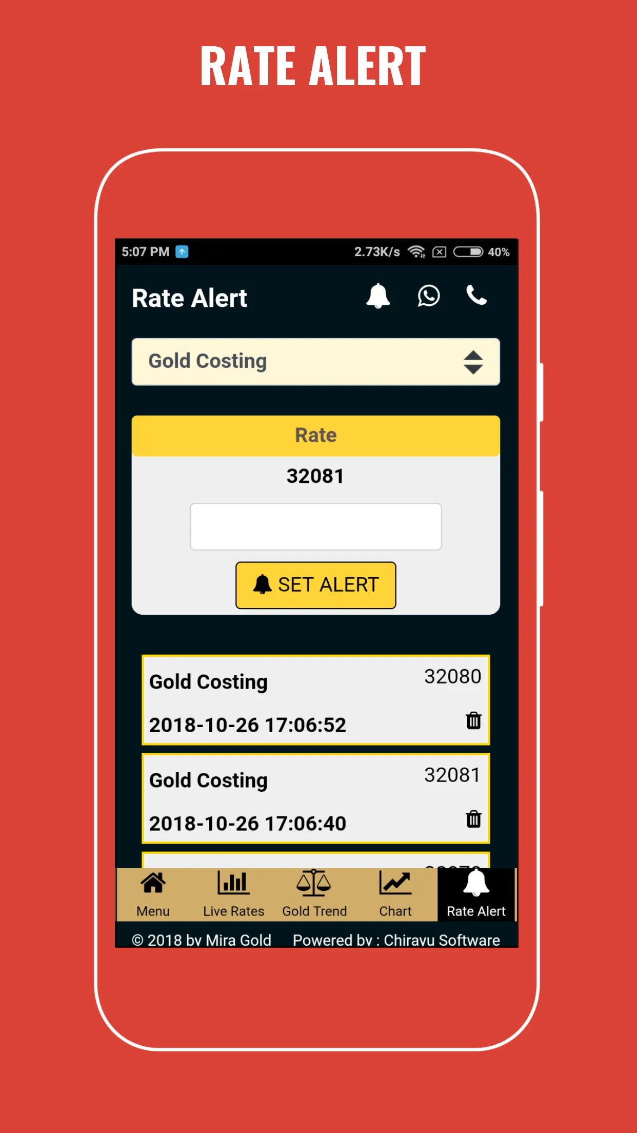 MIRA GOLD-Mumbai Bullion Live | Indus Appstore | Screenshot