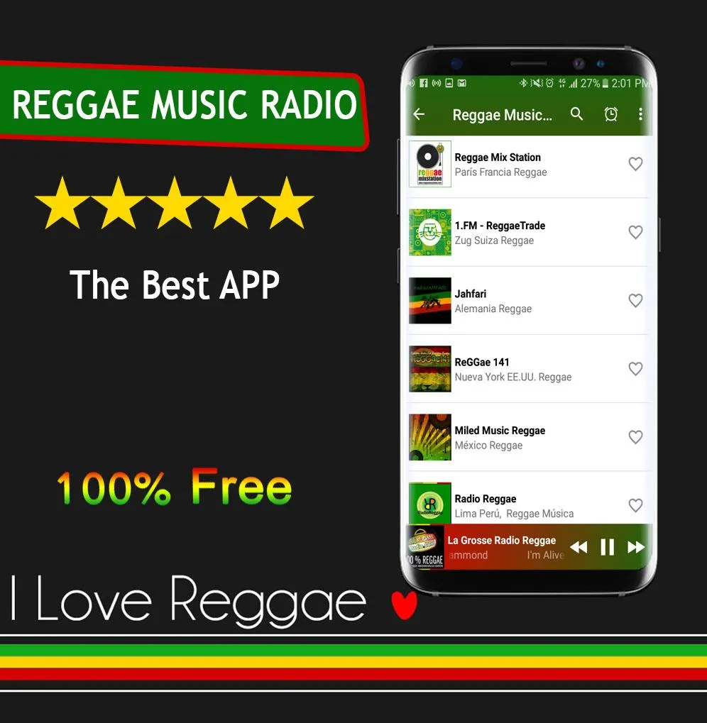 All Reggae Music | Indus Appstore | Screenshot