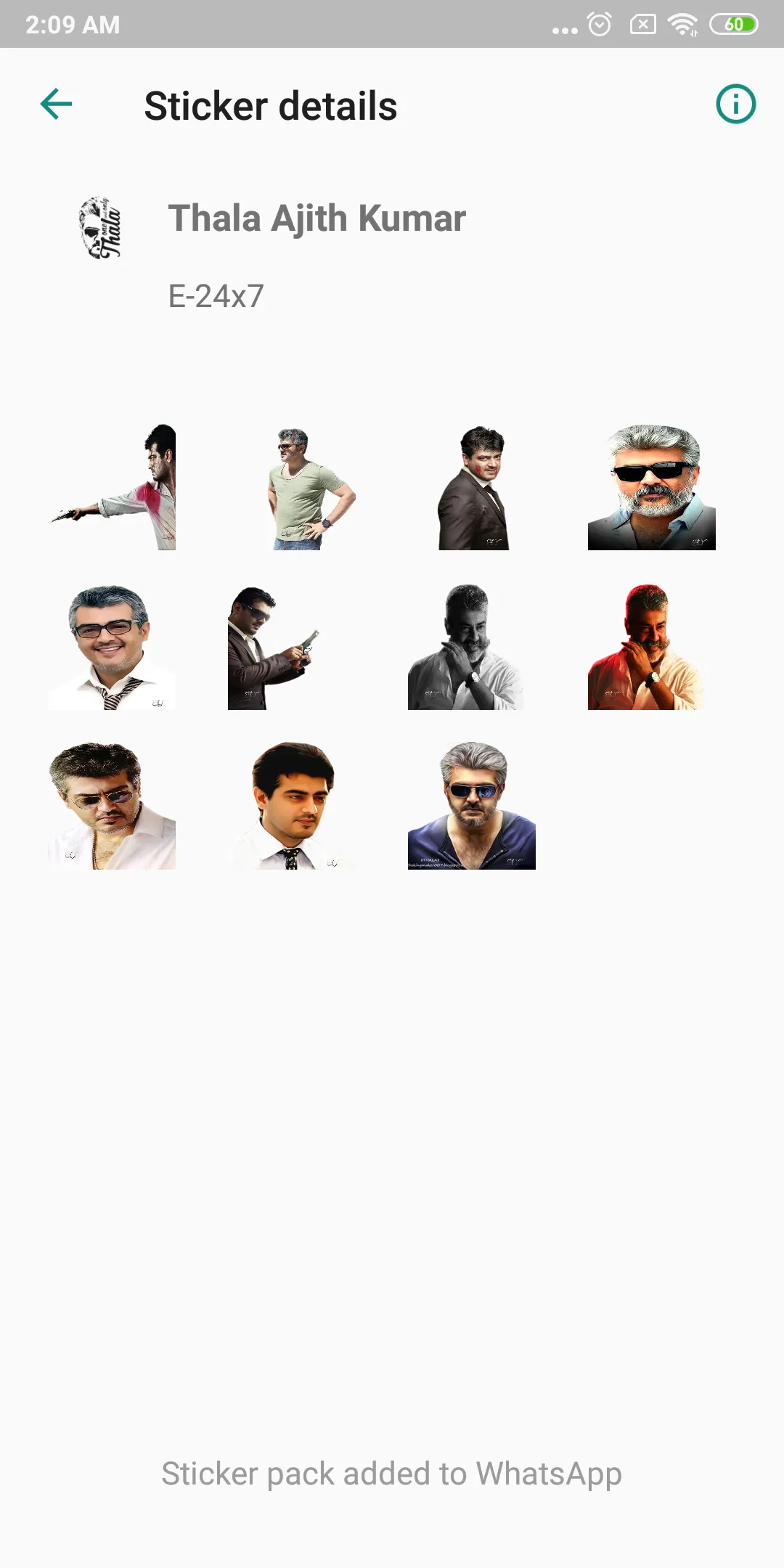 Ajith - Stickers for Whatsapp | Indus Appstore | Screenshot