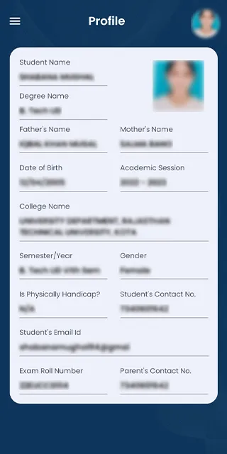 RTU Student Portal | Indus Appstore | Screenshot