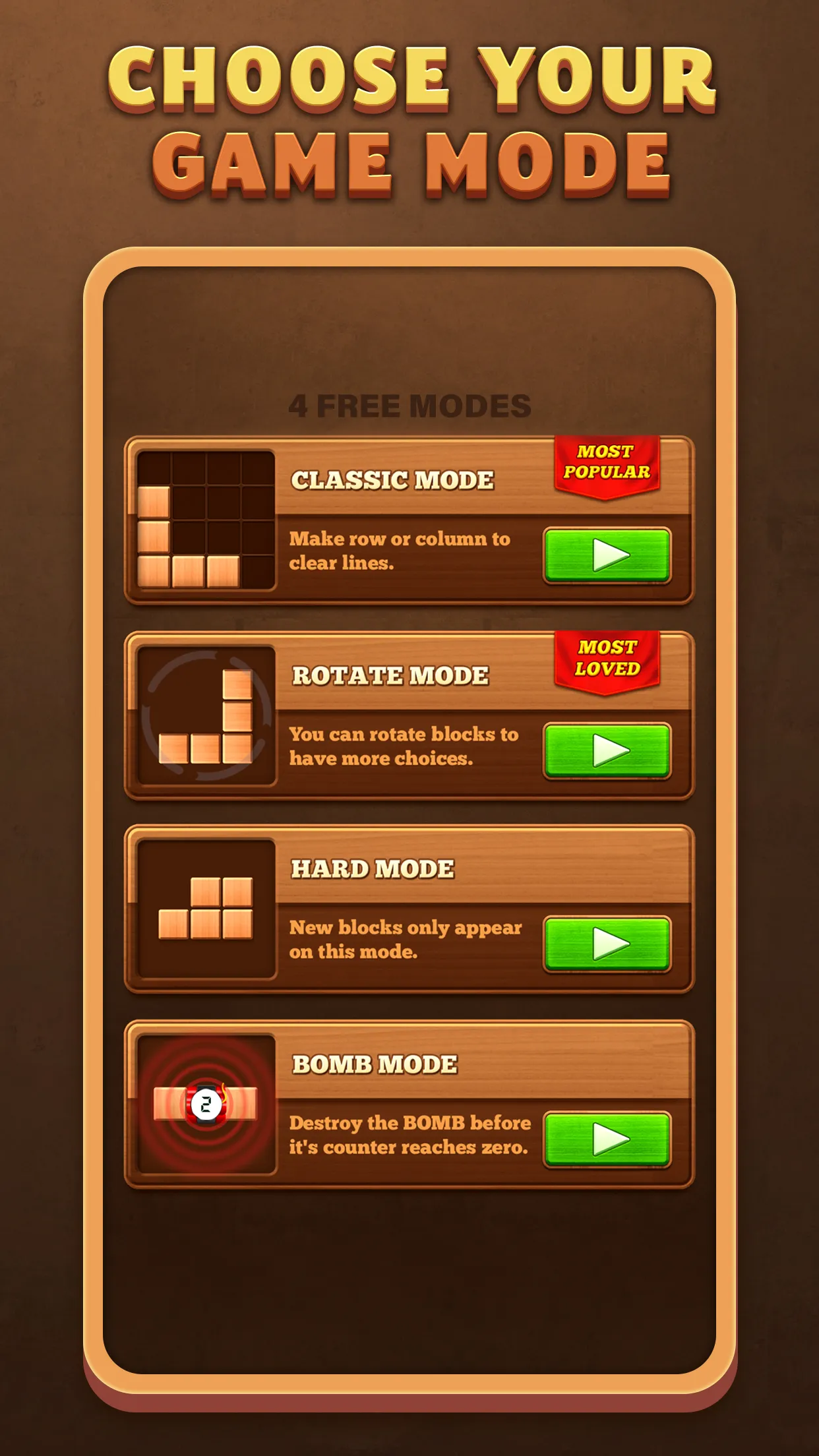 Fill Wooden Block 8x8 | Indus Appstore | Screenshot