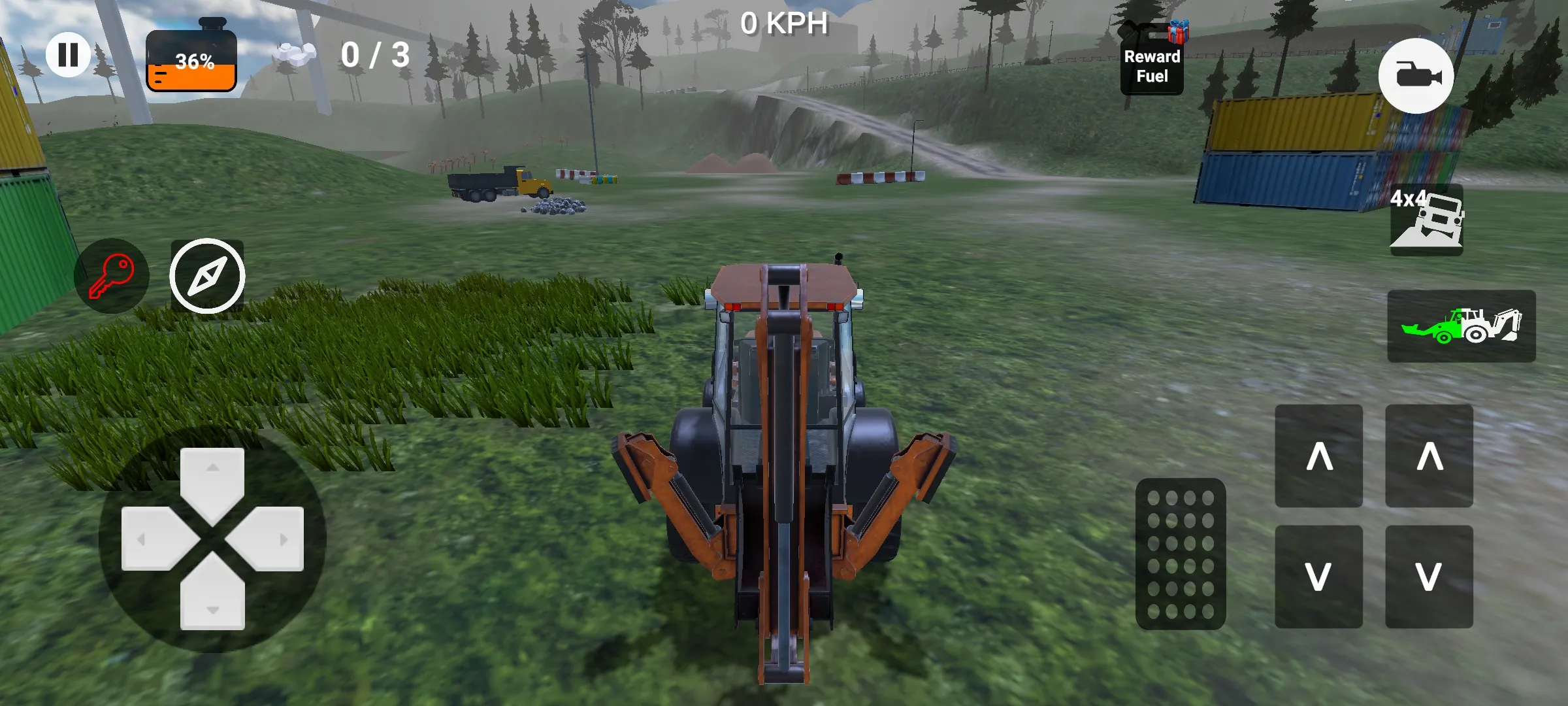 JCB Driving 3D | Indus Appstore | Screenshot