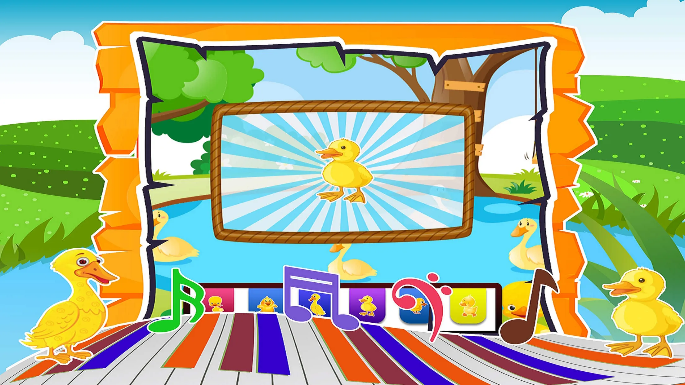 Baby Piano Duck Sounds Games | Indus Appstore | Screenshot