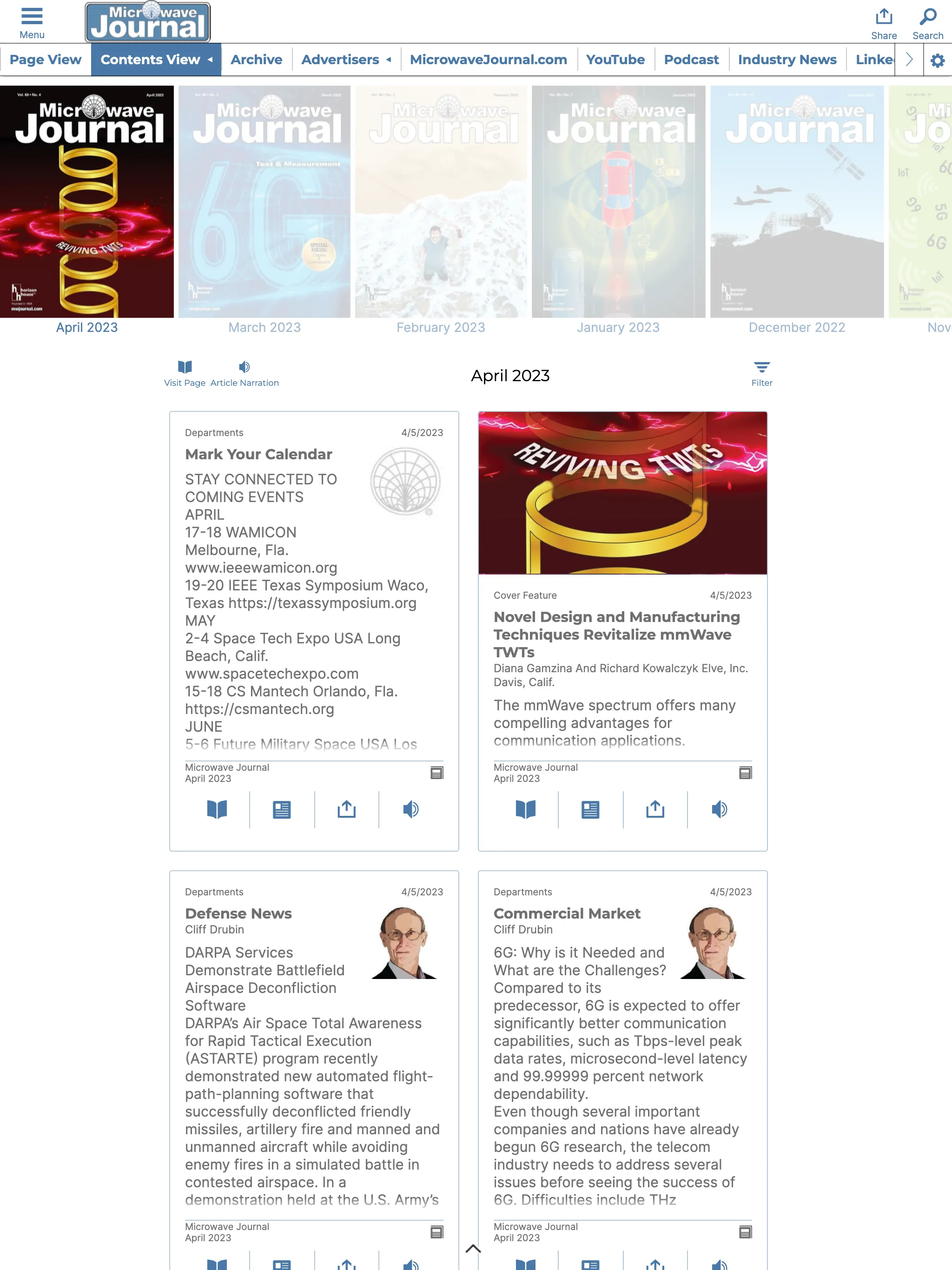 Microwave Journal Magazine | Indus Appstore | Screenshot