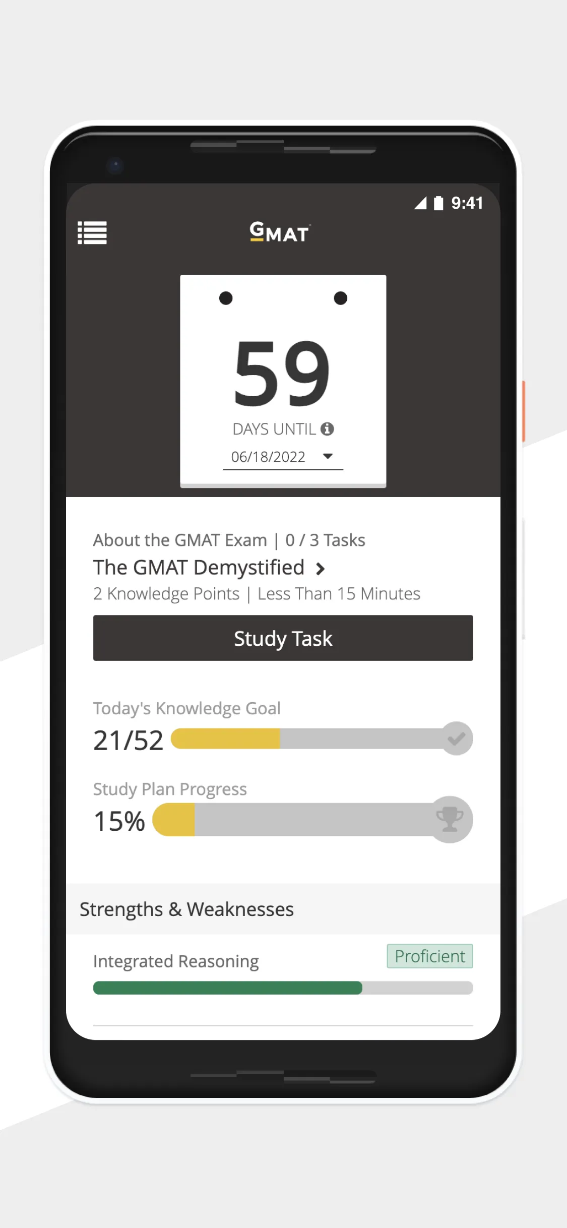 GMAT Official Practice | Indus Appstore | Screenshot