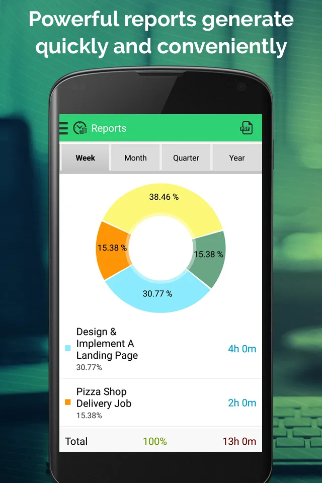 Work Hours Tracking & Billing | Indus Appstore | Screenshot