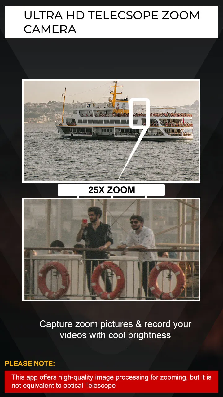 Big Telescope Zoom HD Camera | Indus Appstore | Screenshot