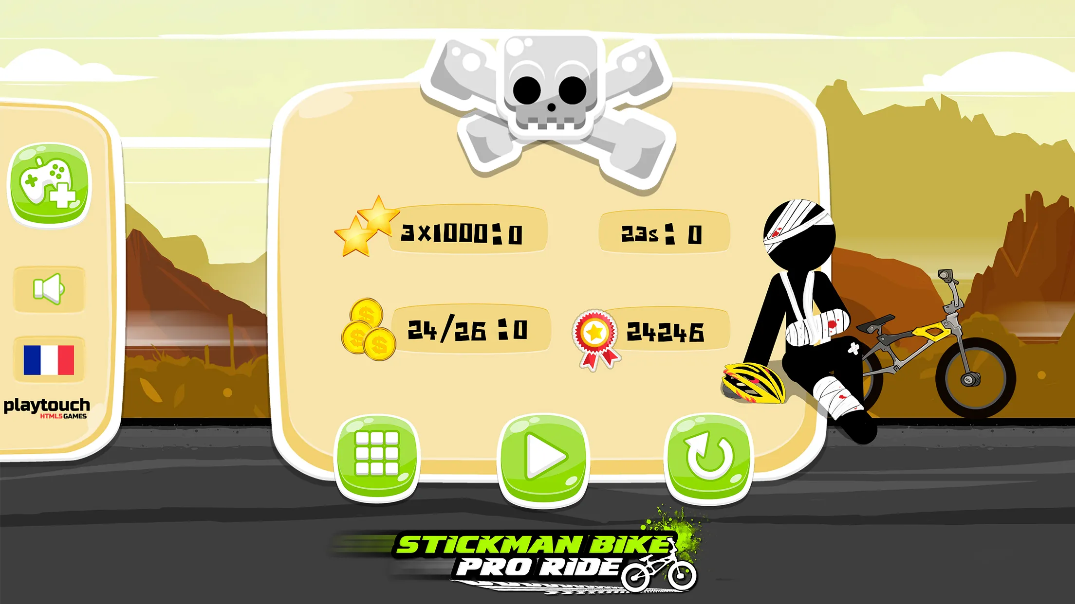 Stickman Bike : Pro Ride | Indus Appstore | Screenshot