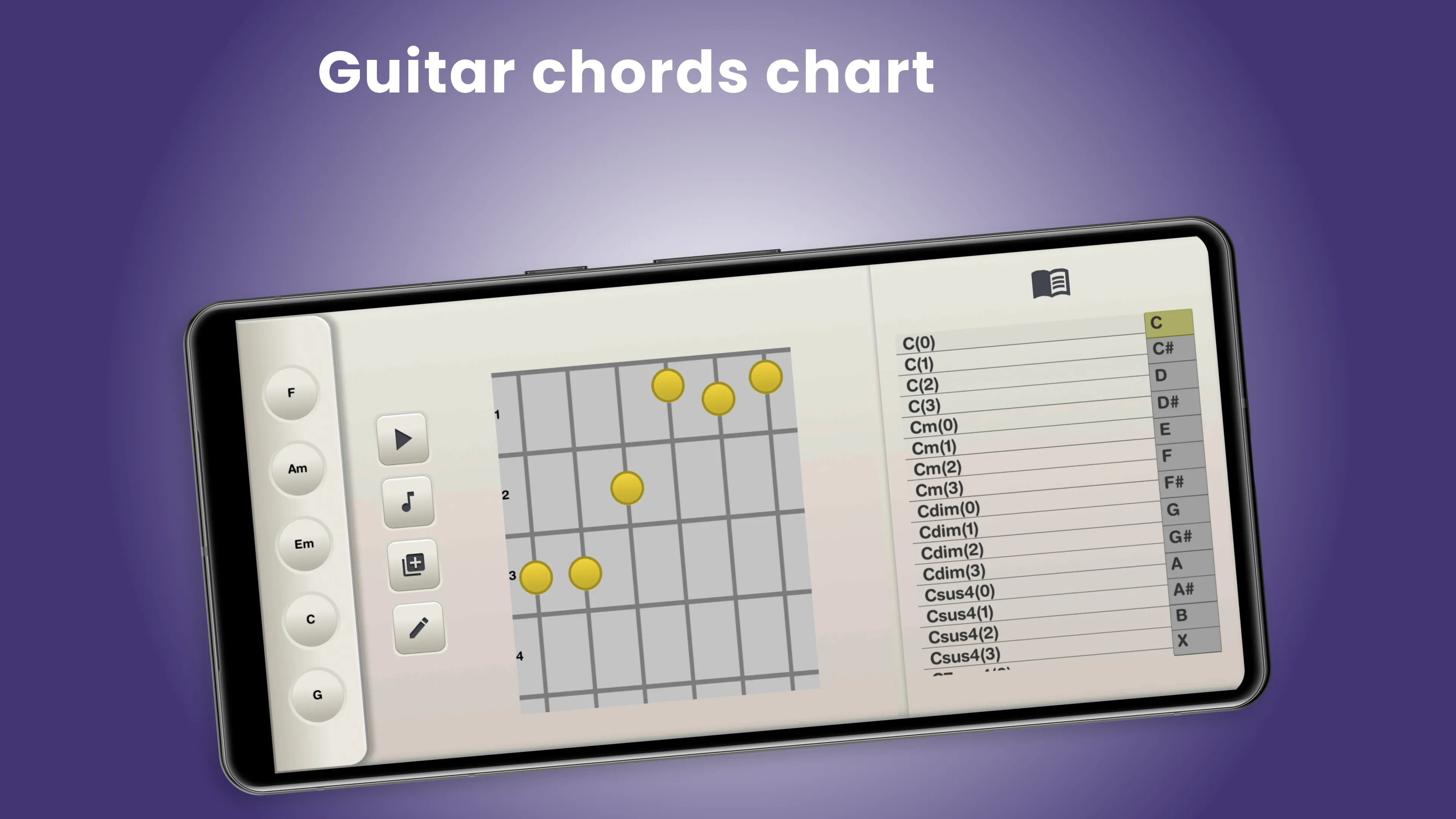 Play Virtual Guitar | Indus Appstore | Screenshot