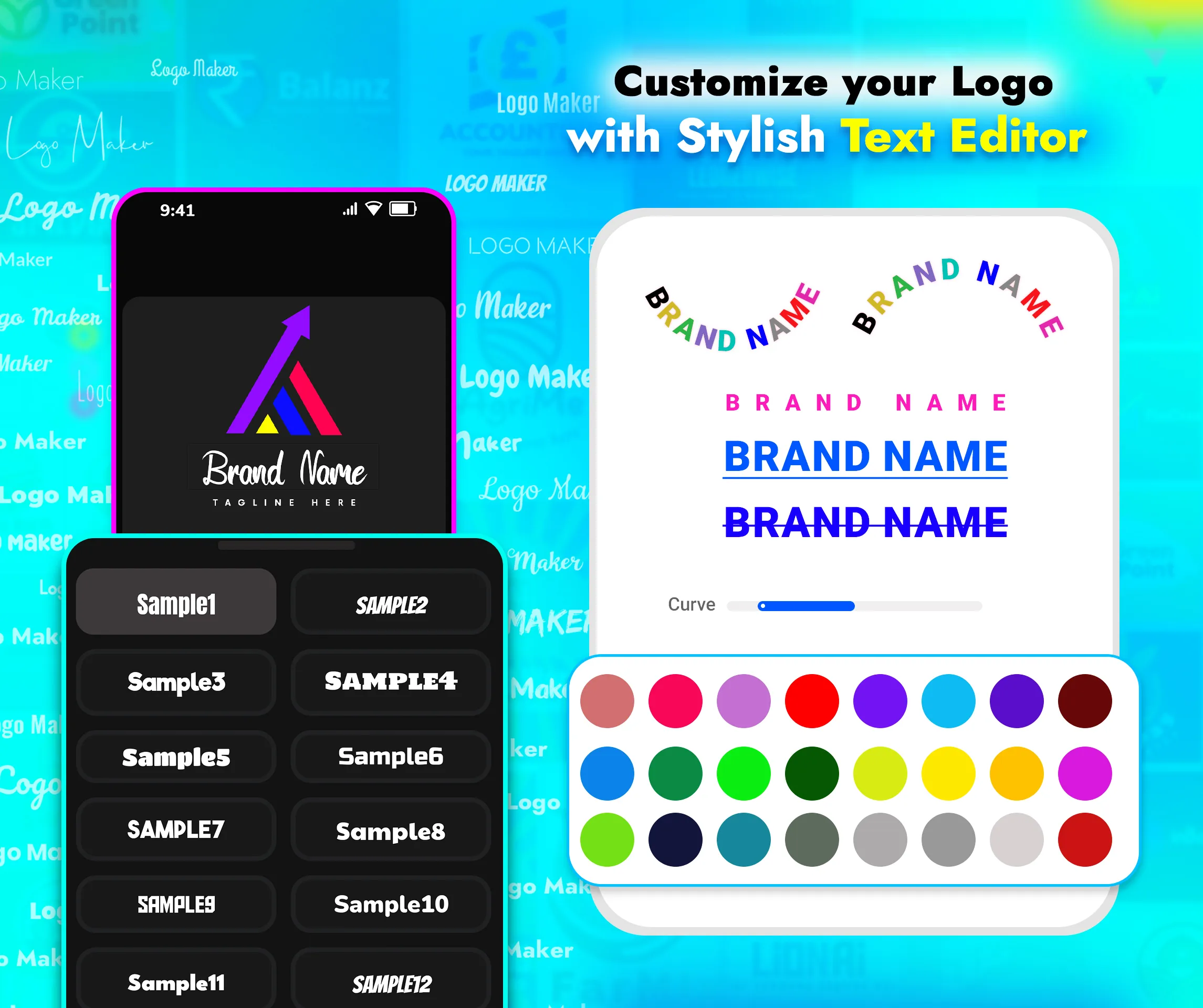 Logo Maker - Brand Logo Design | Indus Appstore | Screenshot