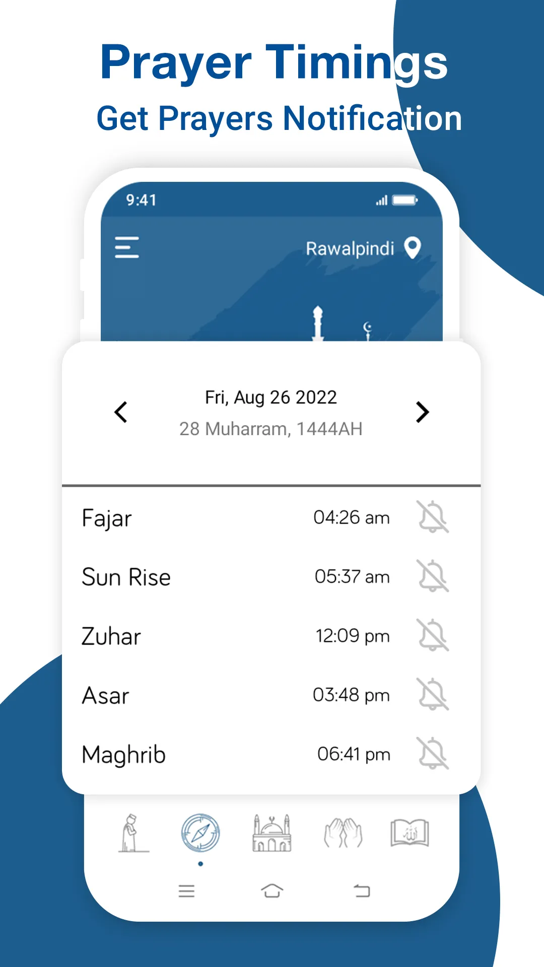 Islamic Compass | Qibla Finder | Indus Appstore | Screenshot