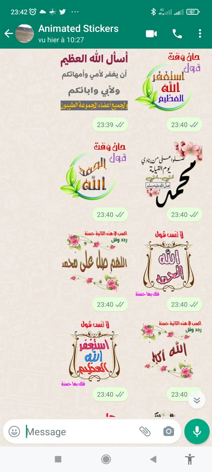 Islamic Stickers-WASticker | Indus Appstore | Screenshot