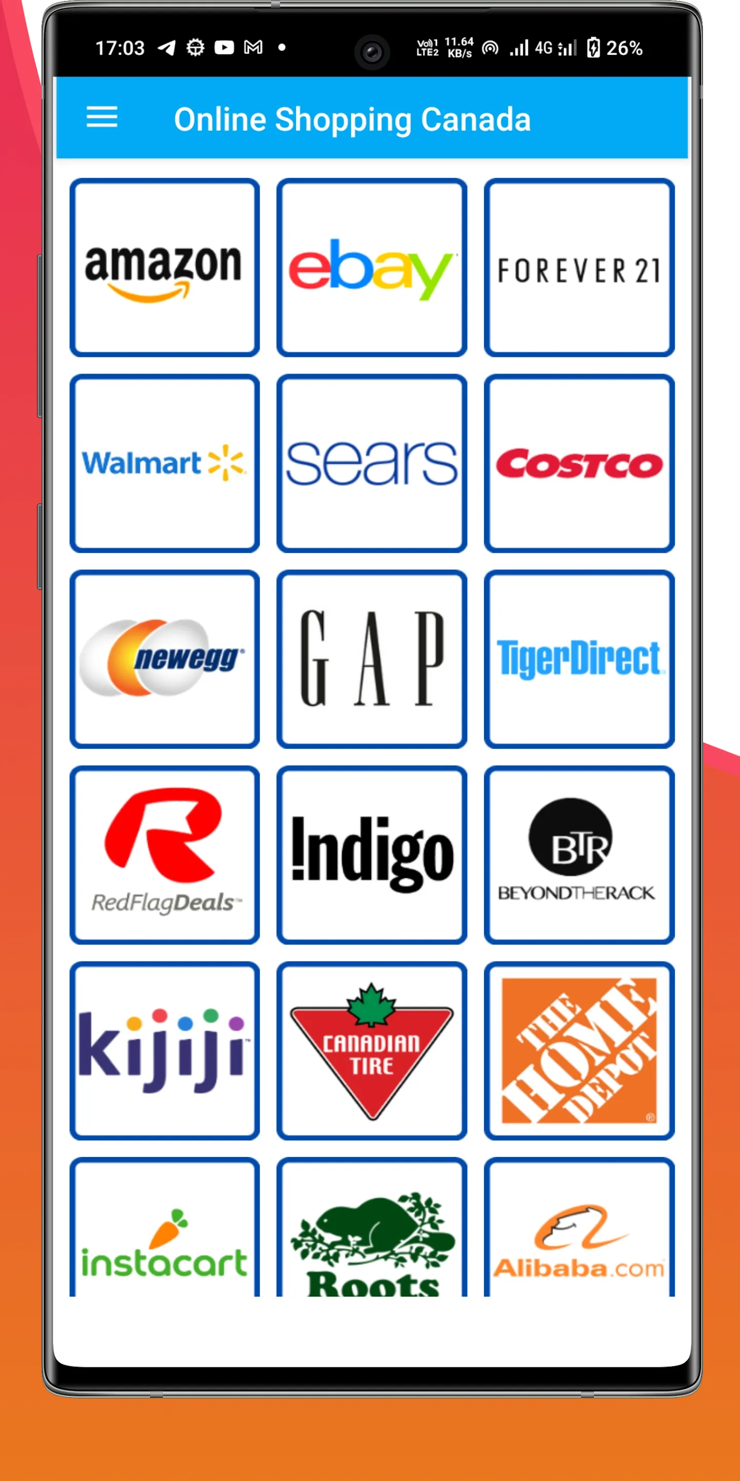 Online Shopping Canada | Indus Appstore | Screenshot