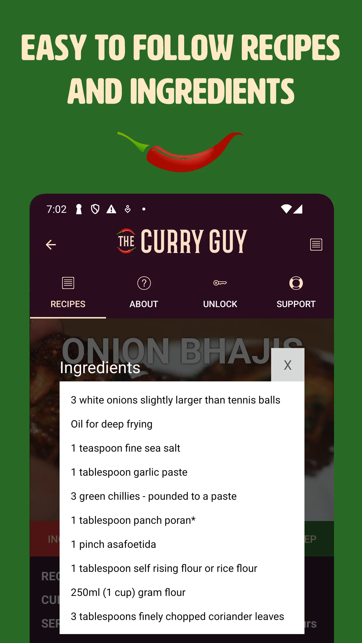 The Curry Guy - Indian Recipes | Indus Appstore | Screenshot