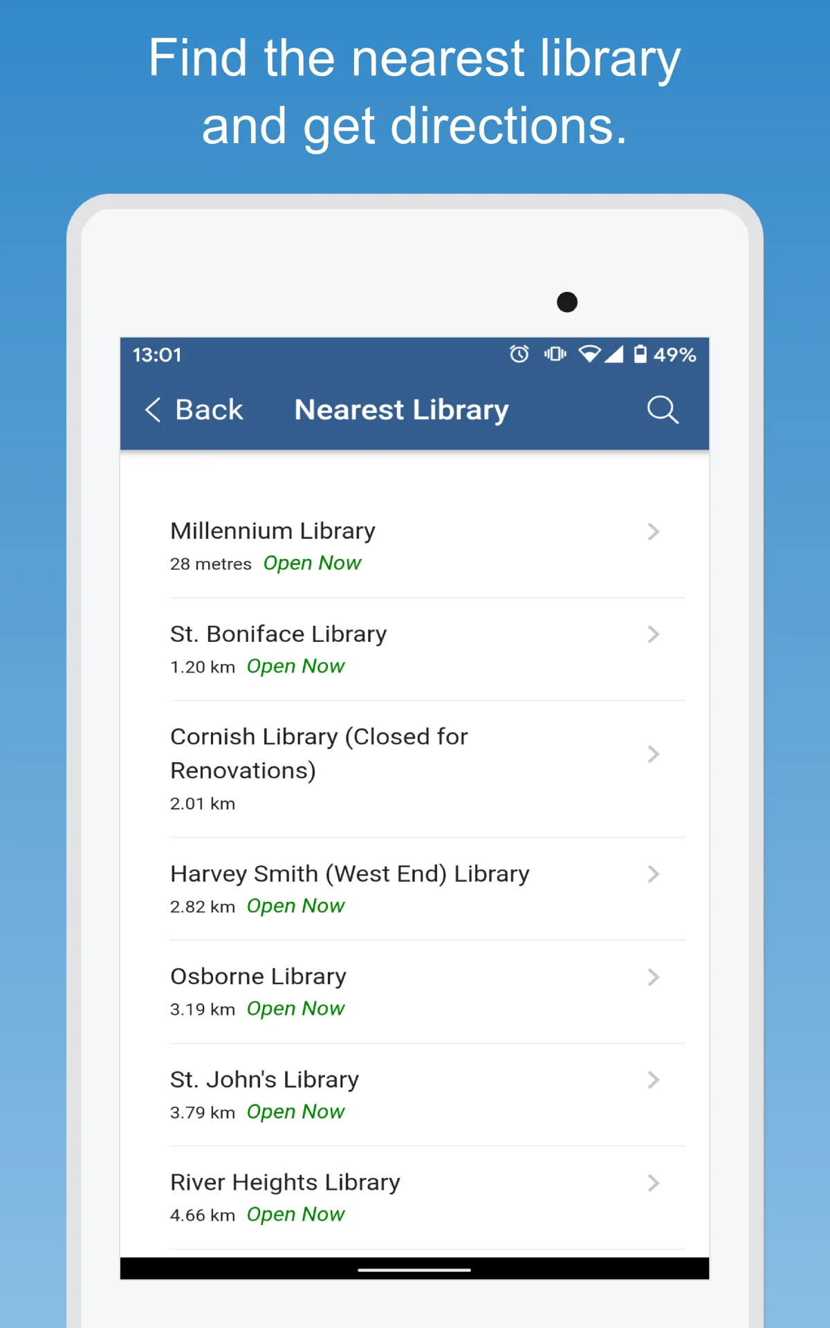 Winnipeg Public Library | Indus Appstore | Screenshot