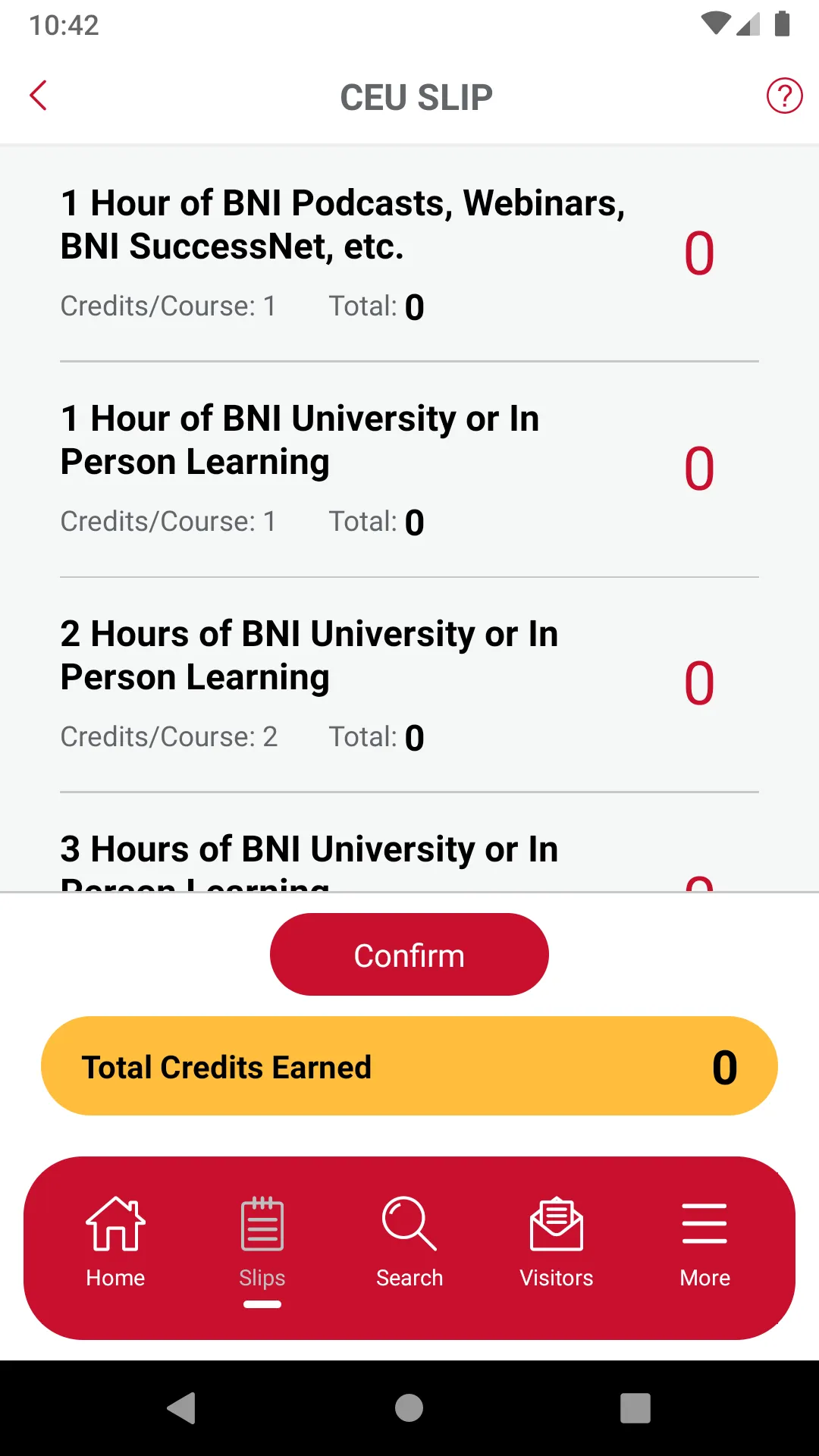 BNI Connect® Mobile | Indus Appstore | Screenshot