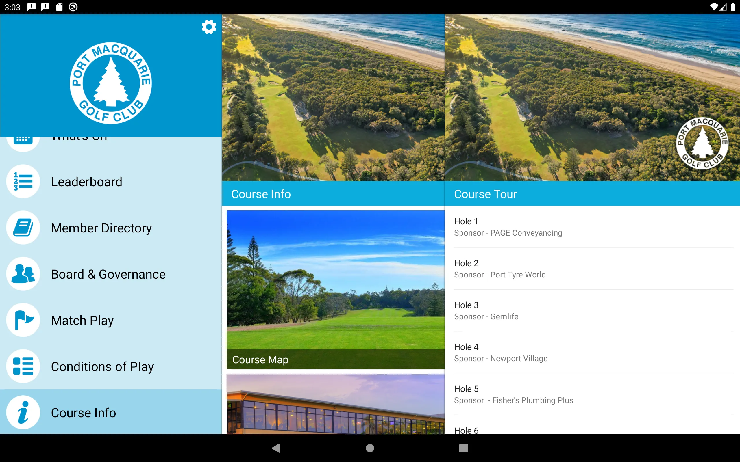 Port Macquarie Golf Club | Indus Appstore | Screenshot