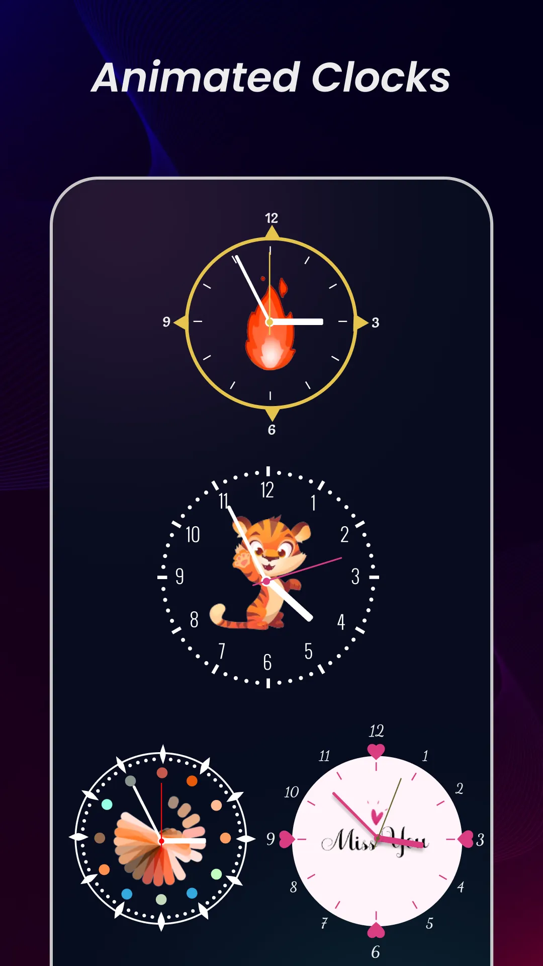 Analog Clock Live Wallpaper HD | Indus Appstore | Screenshot