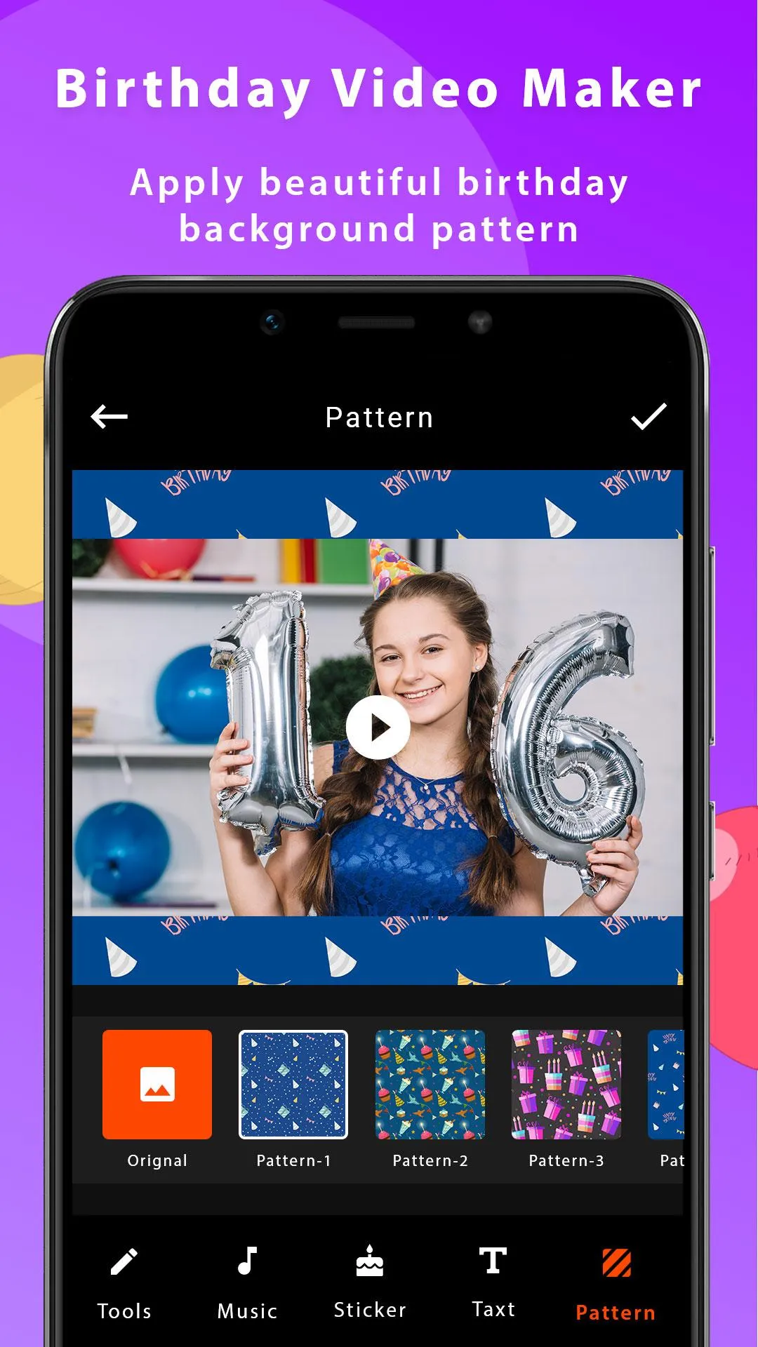 Birthday Video Maker With Song | Indus Appstore | Screenshot