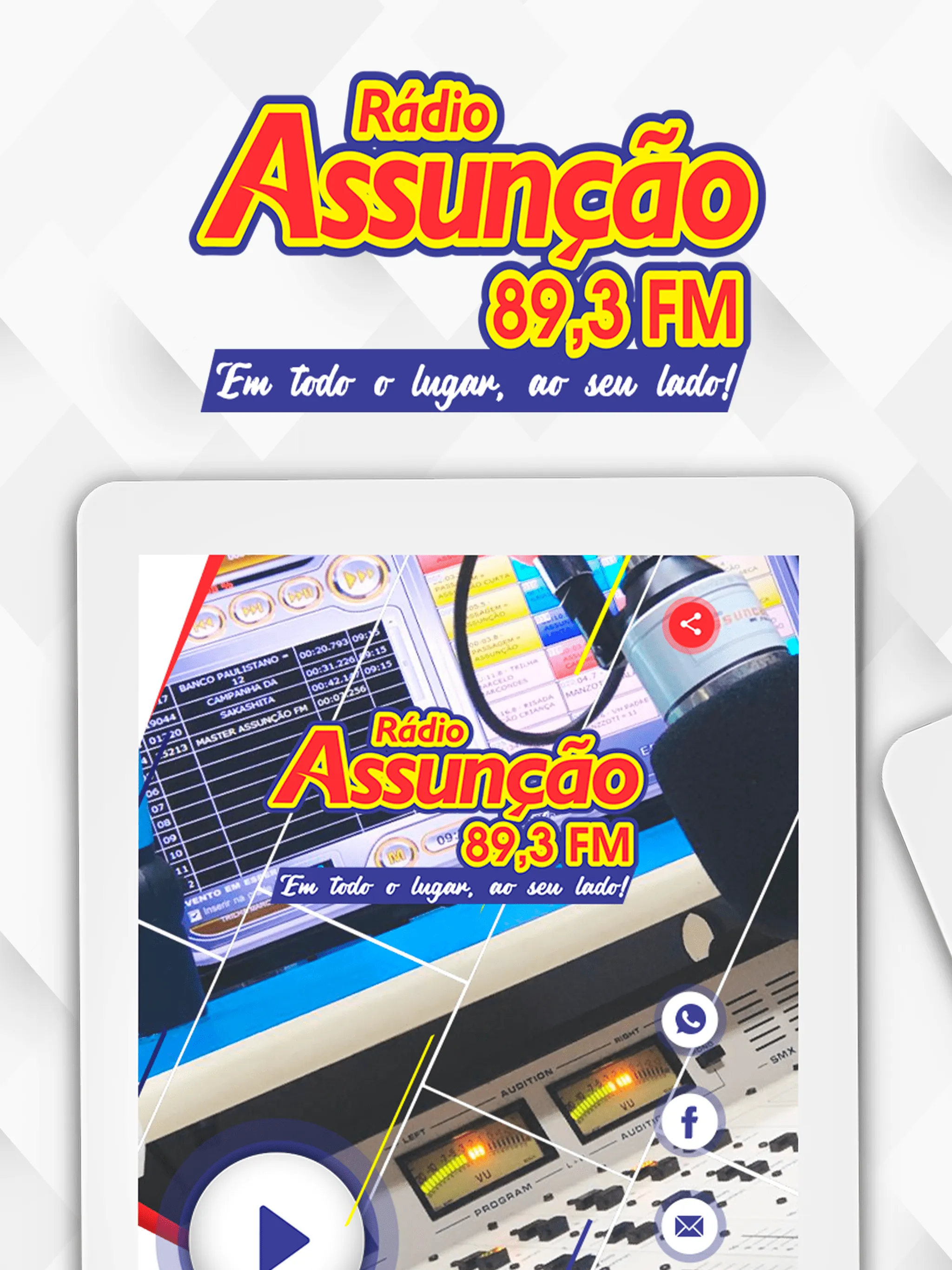 Assunção FM 89,3 | Indus Appstore | Screenshot