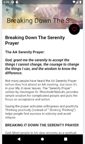 Prayer for Serenity - God gran | Indus Appstore | Screenshot