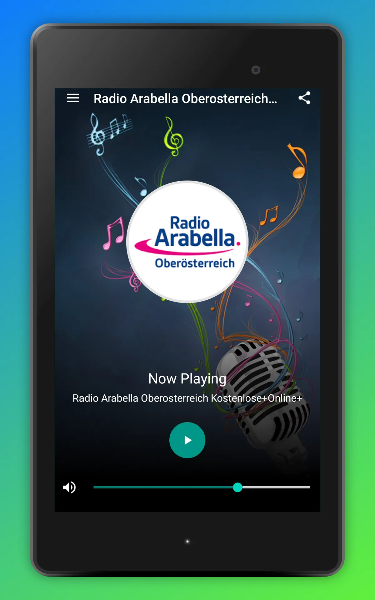 Radio Arabella Oberösterreich | Indus Appstore | Screenshot