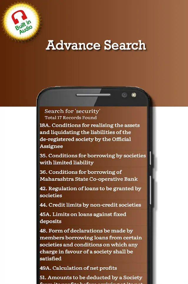 Maharashtra CoOp Soc Rules1961 | Indus Appstore | Screenshot