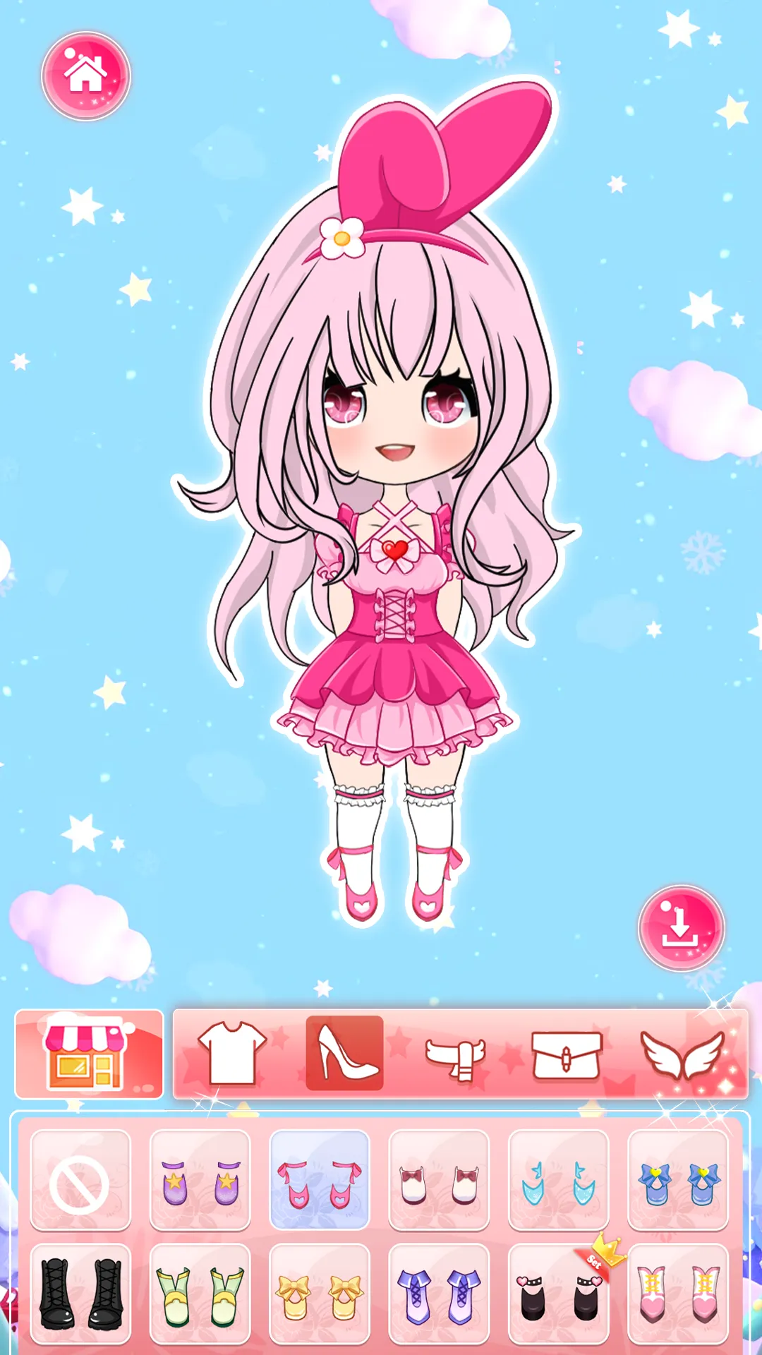 Chibi Doll: Dress up girl game | Indus Appstore | Screenshot