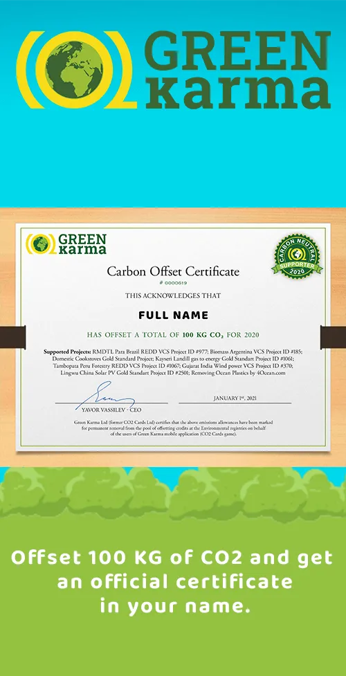 Green Karma - Offset CO2 | Indus Appstore | Screenshot