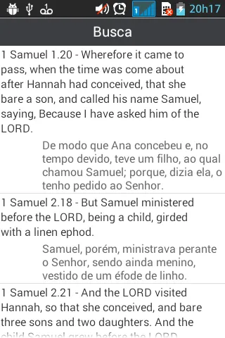 Bible Portuguese - English | Indus Appstore | Screenshot