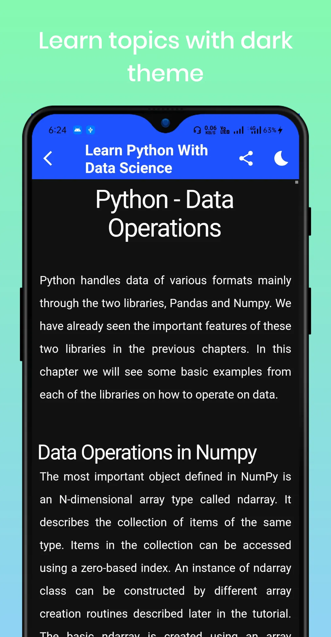 Learn Python and Data Science | Indus Appstore | Screenshot