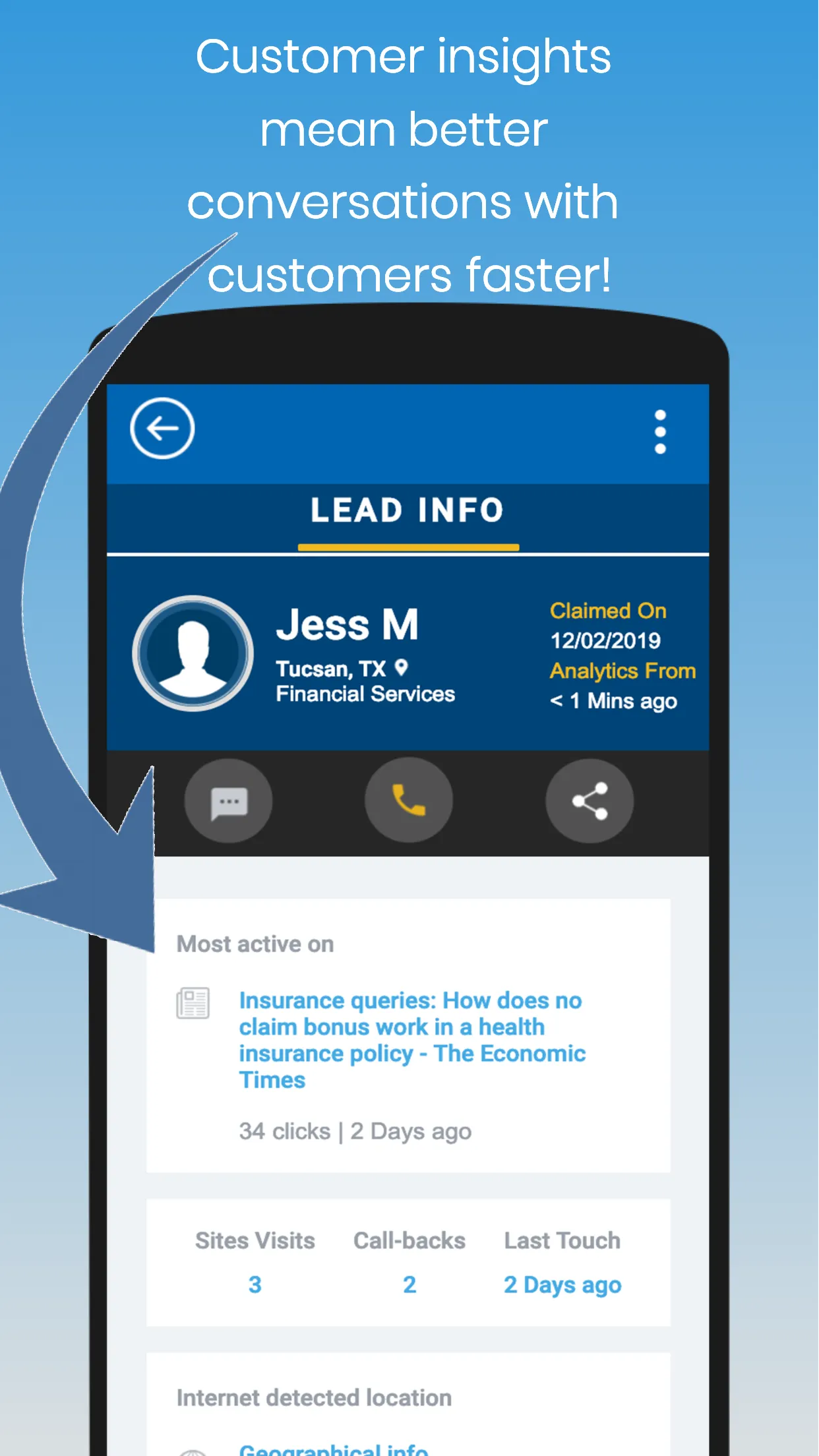 Lucep - Capture & manage leads | Indus Appstore | Screenshot