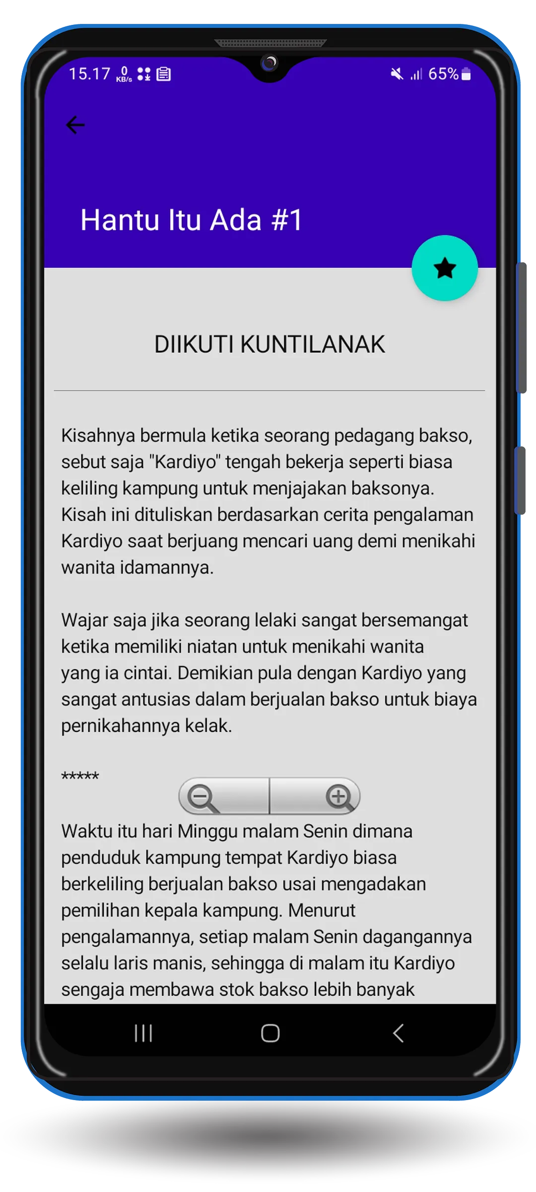 1000+ Cerita Hantu Horor Nyata | Indus Appstore | Screenshot