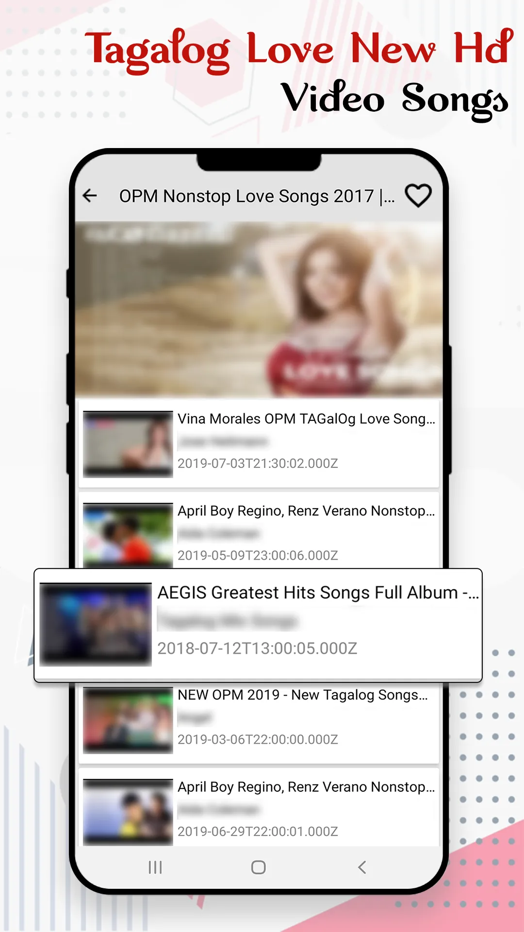 Tagalog Love Songs: OPM Love S | Indus Appstore | Screenshot